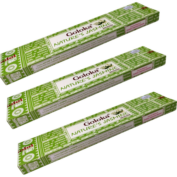 Goloka Nature's Jasmine 3 x 15 g