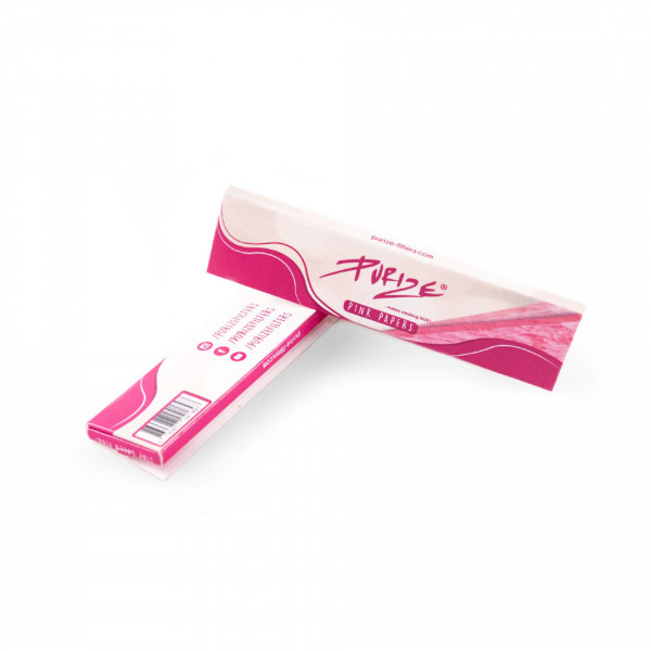 Purize Pink Papers King Size Slim (32 Blatt)