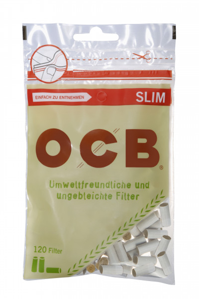 OCB Organic Slim Filter 6 mm (120 Filter)