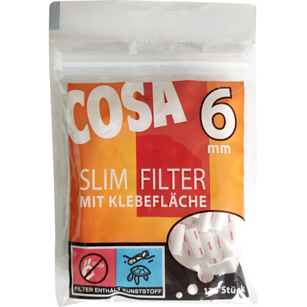 COSA Slim Filter 6 mm (120 Filter)