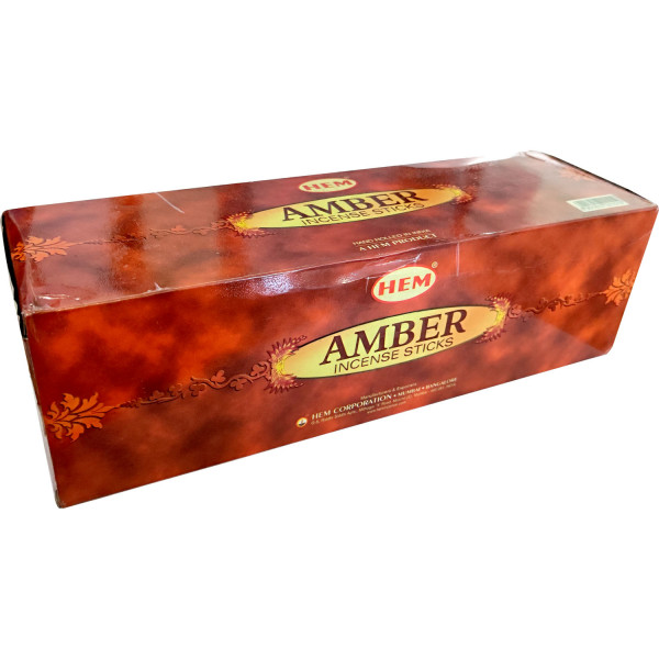 HEM Amber (VE: 25 x 8 Stäbchen)