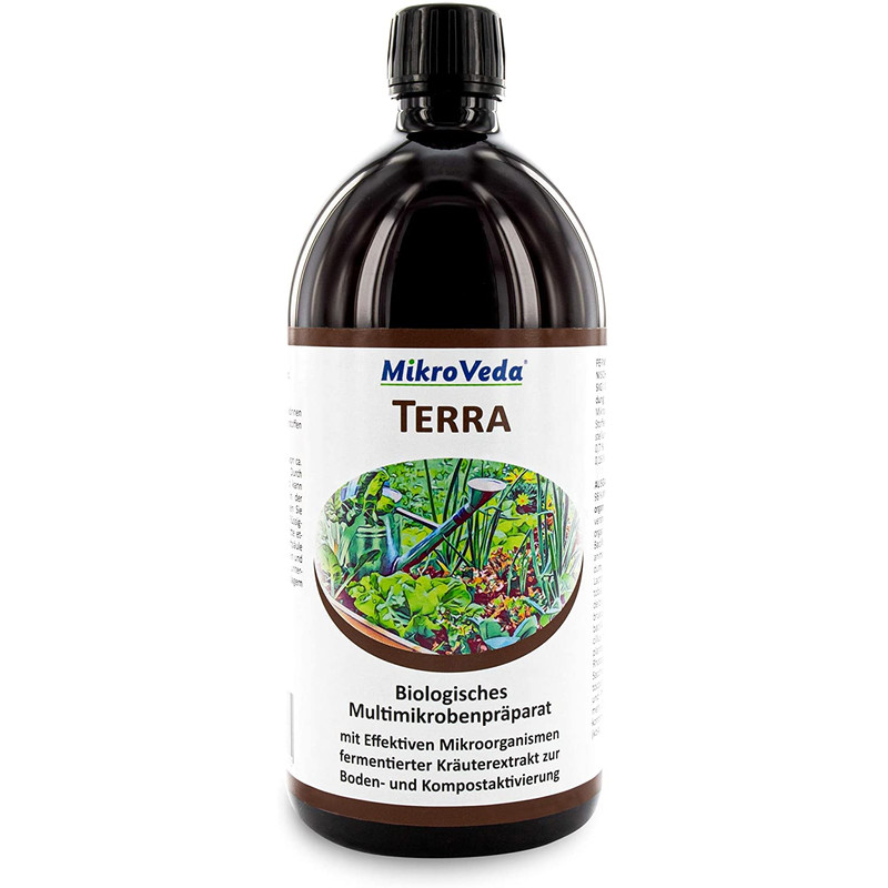 MikroVeda TERRA Bodenaktivator 1 Liter | Landwirtschaft | Naturprodukte |  Dalimar.de