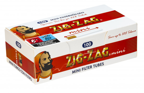 ZIG-ZAG Mini-Filterhülsen (100 Stück)