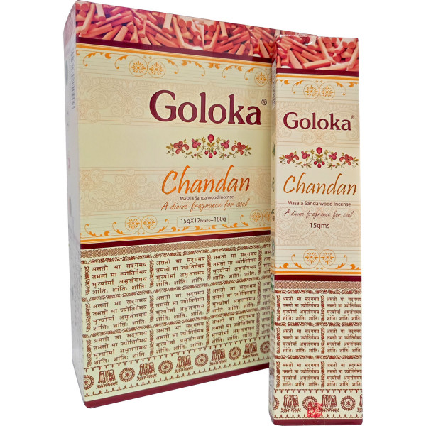 Goloka Chandan 12 x 15 g = 180 g