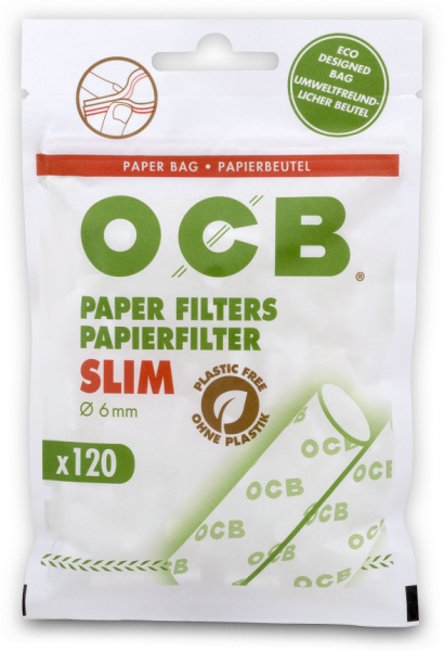 OCB Papierfilter Slim (120 Filter)