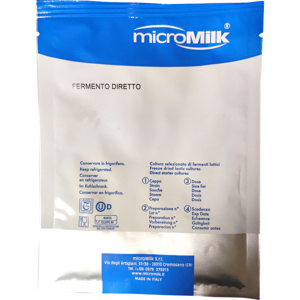 Micromilk YG Joghurtkultur griechisch 15 g (Beutel, blau)